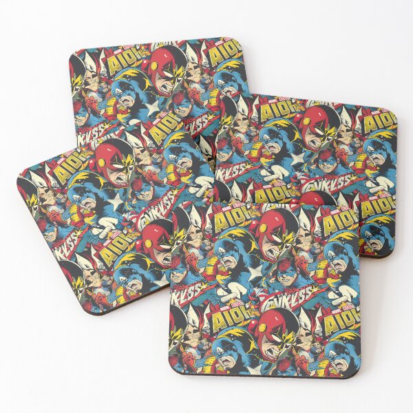 Item preview, Splash of Heroes: The Art of Comics in Color designed and sold by MidArtForge.
