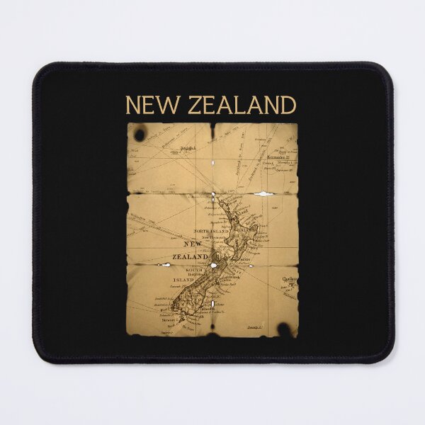 Item preview, A Vintage Map of New Zealand designed and sold by GoodOldVintage.