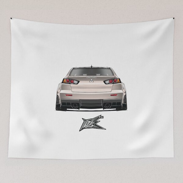Item preview, mitsubishi lancer evoX rear peach  designed and sold by NaquashM.