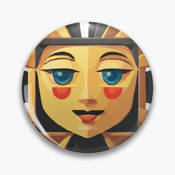 Item preview, cubist emoji designed and sold by Andre Faubert.