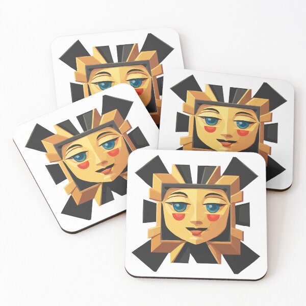 Item preview, cubist emoji designed and sold by Andre Faubert.