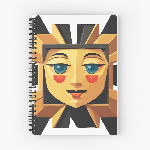 Item preview, cubist emoji designed and sold by Andre Faubert.