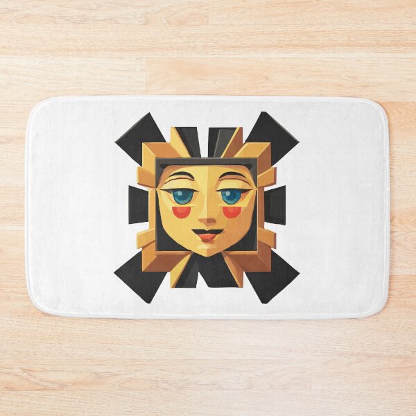 Item preview, cubist emoji designed and sold by Andre Faubert.