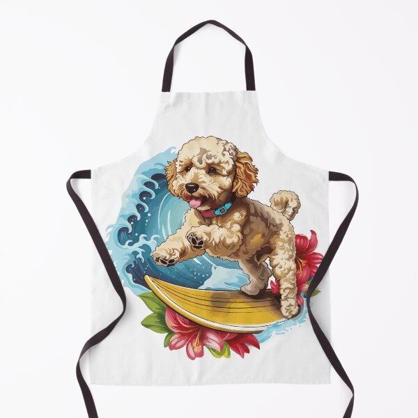 Item preview, Surfing Poodle designed and sold by VelvetRoom.