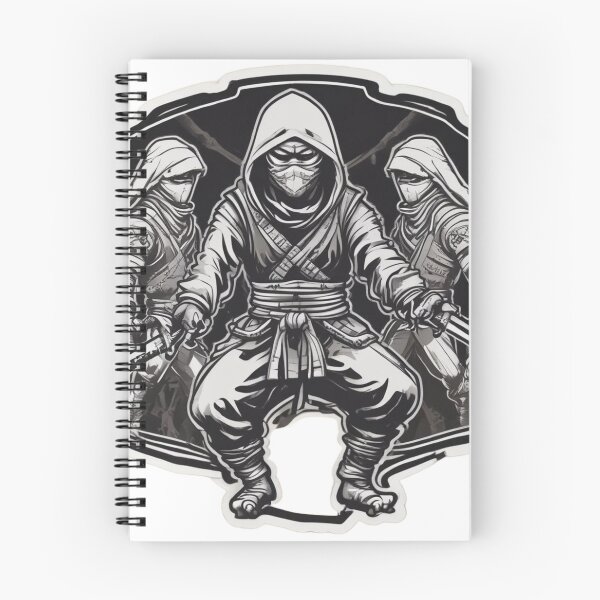 Item preview, trio of ninjas designed and sold by aunins7.