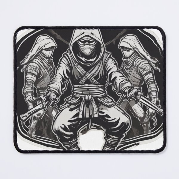 Item preview, trio of ninjas designed and sold by aunins7.