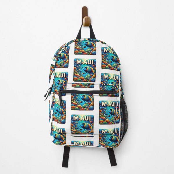 Item preview, Maui Hawaii Beach Colorful Tropical Fish HI designed and sold by DESTINATIONS DECAL DOS.