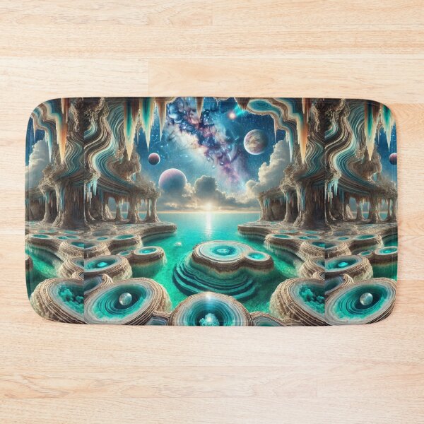 Item preview, Celestial Crystal Cavern Overlooking the Ocean designed and sold by Meta2Physical.