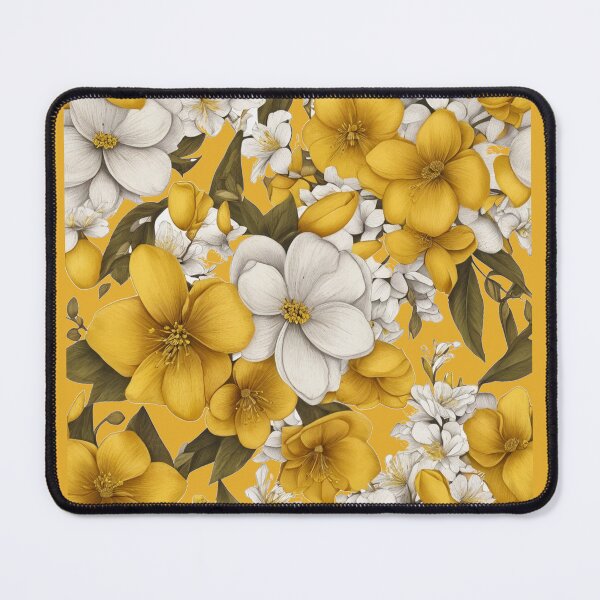 Item preview, Spring print design - yellow flowers - September 21 designed and sold by Arte2077.