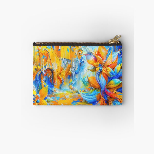 Item preview, Vibrant Surrealistic Floral Cityscape Painting designed and sold by blackhalt.