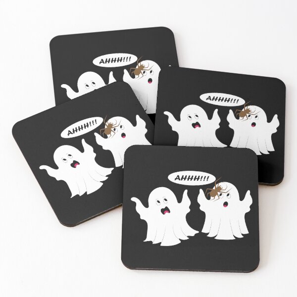 Item preview, AHHH!!! Cute Ghost designed and sold by CreativeFlux.