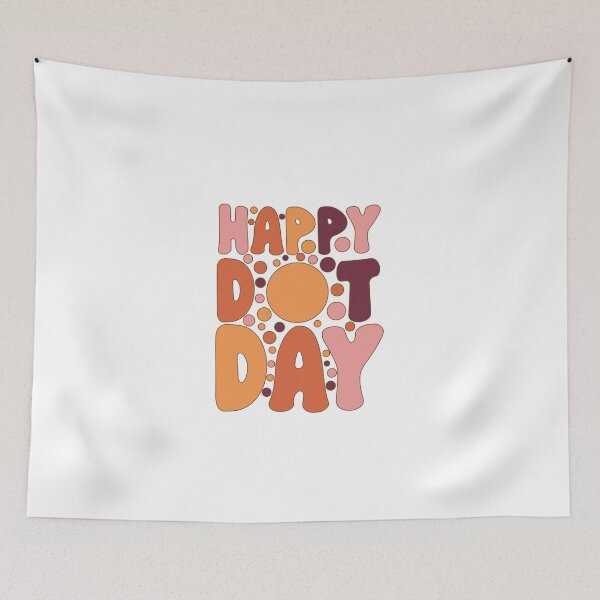 Item preview, happy dotty day  designed and sold by khallidaart.