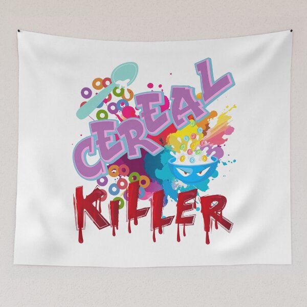 Item preview, Cereal Killer - Funny & Colorful Breakfast Lover Design designed and sold by TOA Timeless Original Apparel.