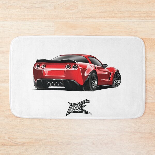 Item preview, chevy corvette c6 rear red designed and sold by NaquashM.