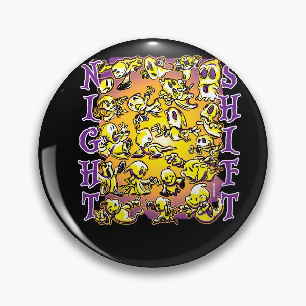 Item preview, Night Shift Halloween Ghosts designed and sold by eShirtLabs.