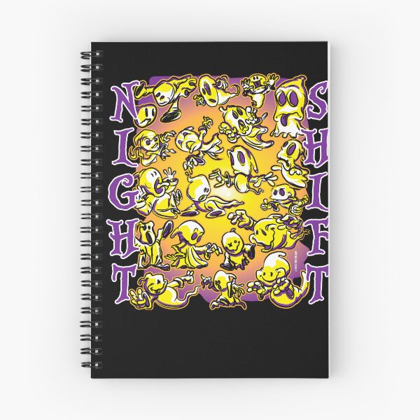 Item preview, Night Shift Halloween Ghosts designed and sold by eShirtLabs.