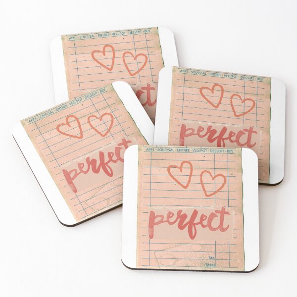 Item preview, Sweet Heart Perfect | Pink Guest Check Design designed and sold by DazzledPenguin.