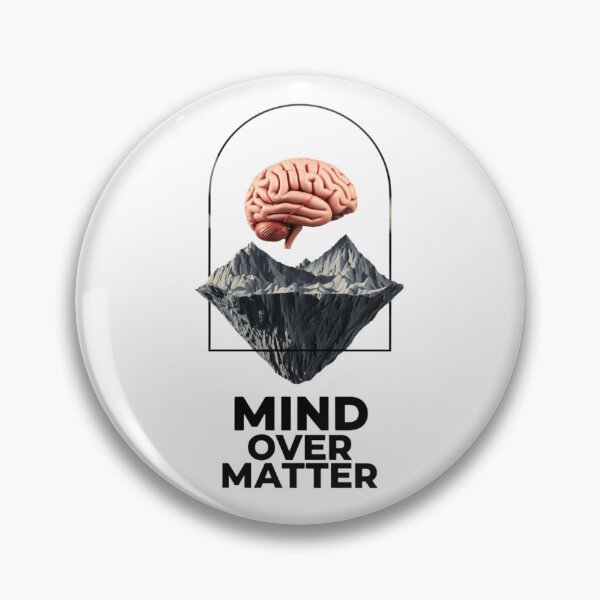 Item preview, Mind Over Matter Inspirational Motivational designed and sold by vk09.