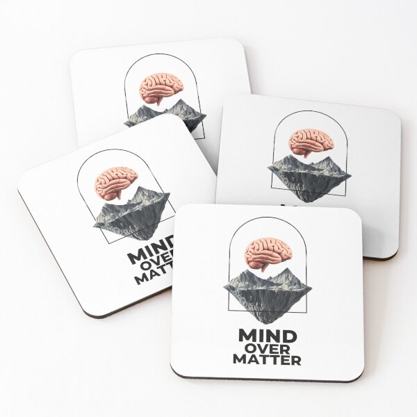 Item preview, Mind Over Matter Inspirational Motivational designed and sold by vk09.
