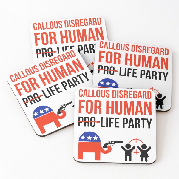 Item preview, Definitely not the pro-life party corrected sign design  designed and sold by Rachel the Artist .