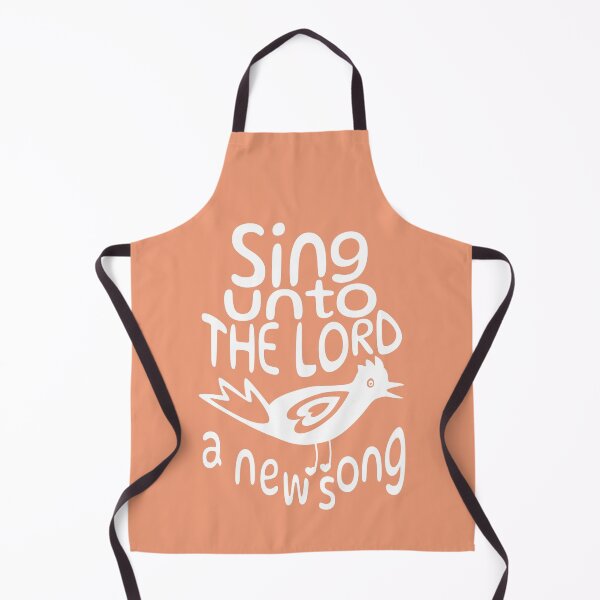 Item preview, Sing Unto THE LORD A New Song, Christian Psalm with Bird designed and sold by Angela Dow.
