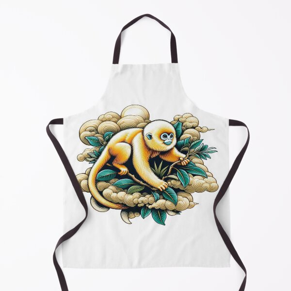 Item preview, Majestic Golden Snub-Nosed Monkey Exploring the Cloud Forest – Exotic Wildlife at Its Finest designed and sold by KreaDesignOne.
