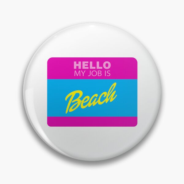 Item preview, My Job is Beach designed and sold by ChickenFund.