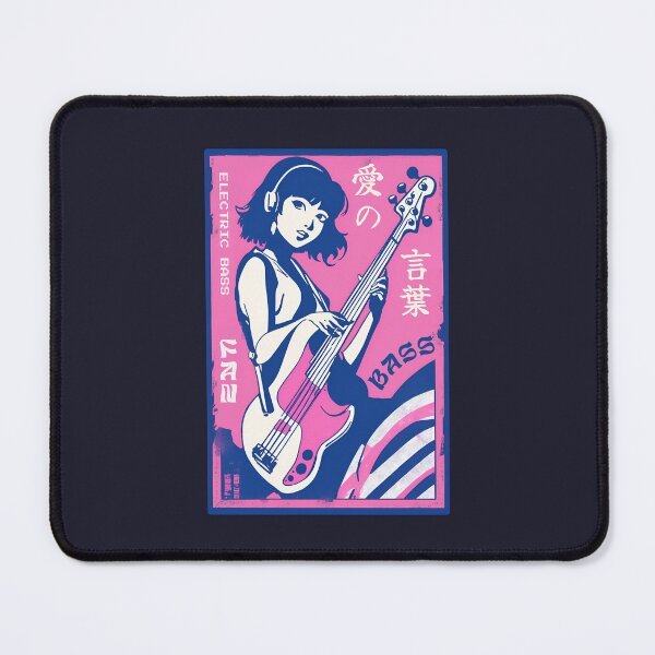 Item preview, Love Language of a Jazz Bassist Jazz Musician Playing Electric Bass designed and sold by wigobun.