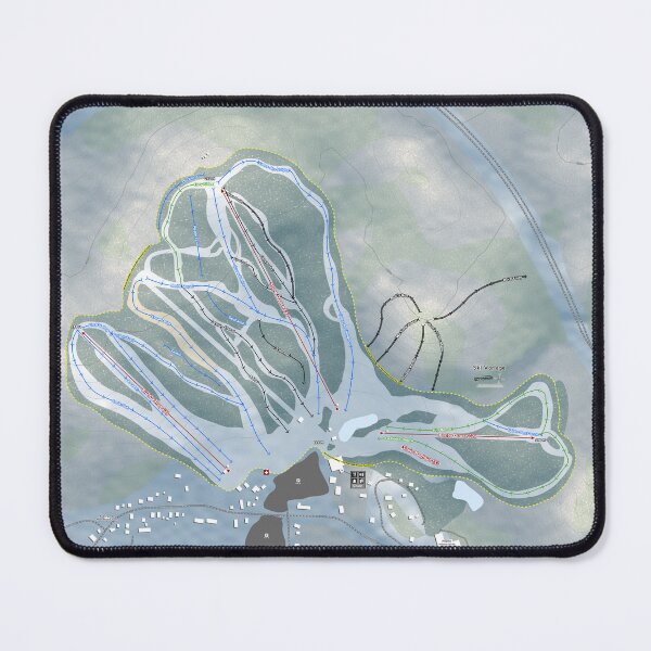 Item preview, Ski Vorlage Resort Trail Map designed and sold by Mapsynergy.