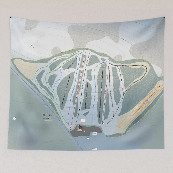 Item preview, Mont Apic Resort Trail Map designed and sold by Mapsynergy.