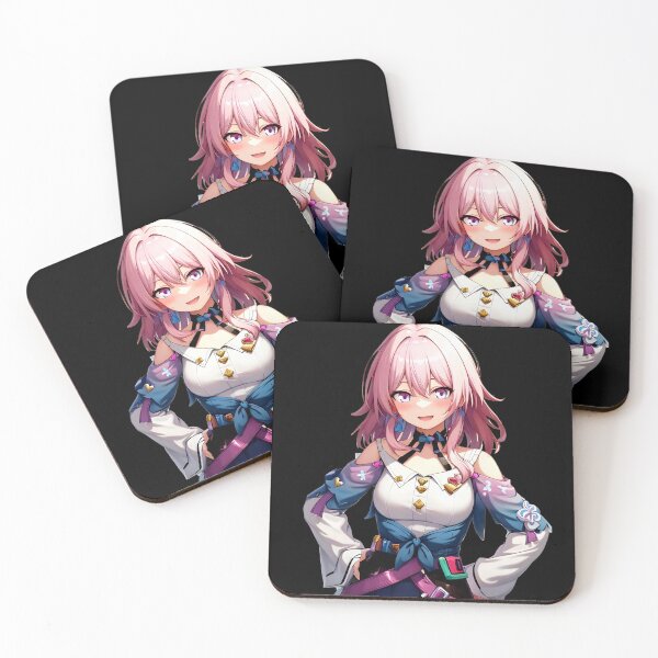 Item preview, honkai star rail march 7th sticker star rail decals march7th honkai star rail shirt designed and sold by ItemWaifuArt.