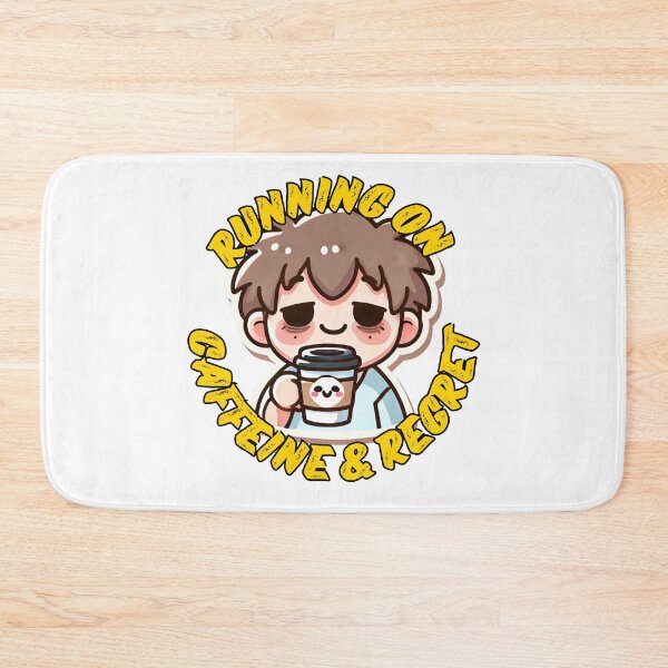 Item preview, Running on Caffeine & Regret designed and sold by Design Delinquent.