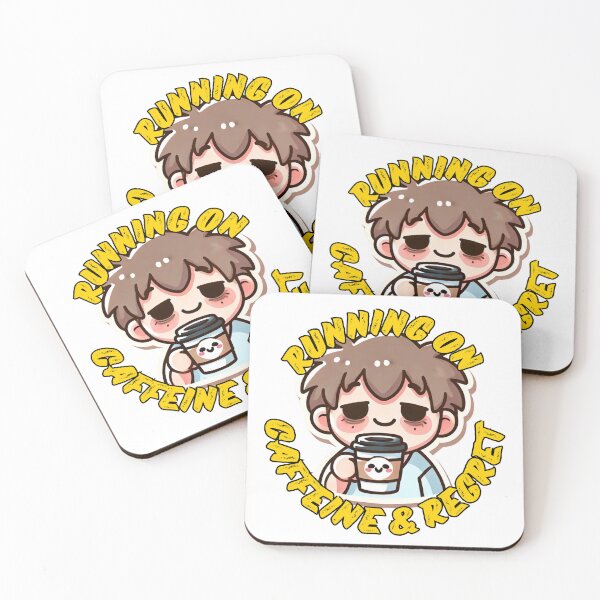 Item preview, Running on Caffeine & Regret designed and sold by Design Delinquent.