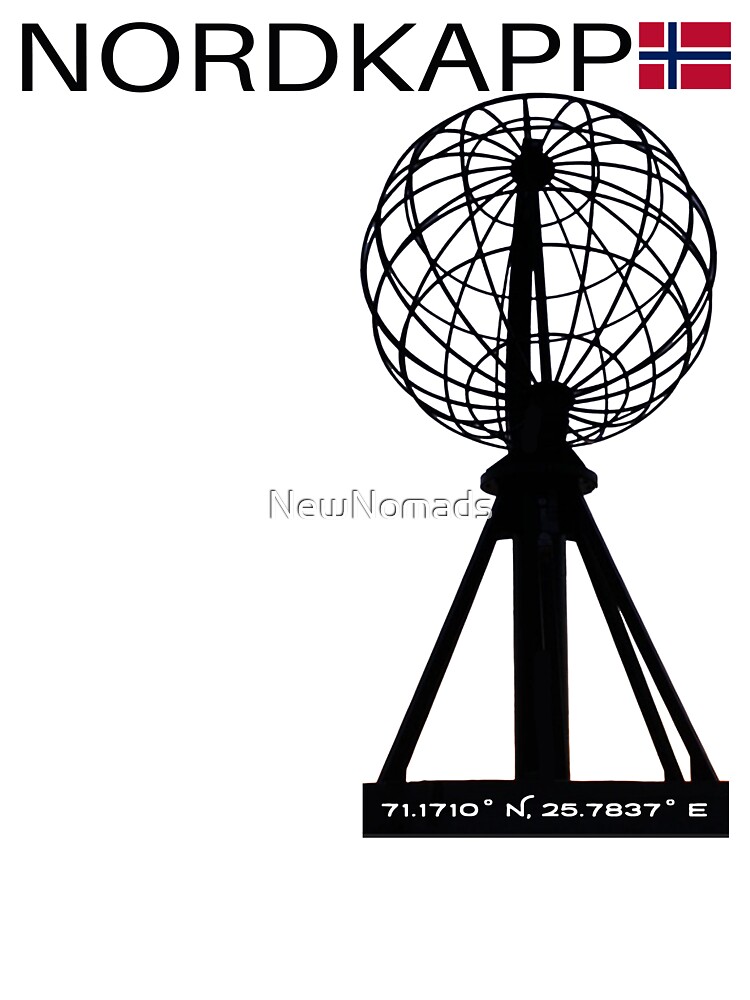 Thumbnail 2 of 2, Kids T-Shirt, Nordkapp Norway - the North Cape designed and sold by NewNomads.
