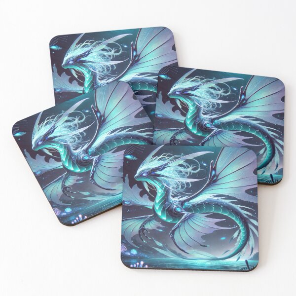 Item preview, Bioluminescent Ocean Dragon designed and sold by aunins7.