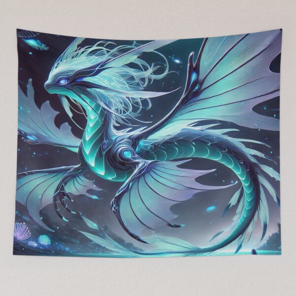 Item preview, Bioluminescent Ocean Dragon designed and sold by aunins7.