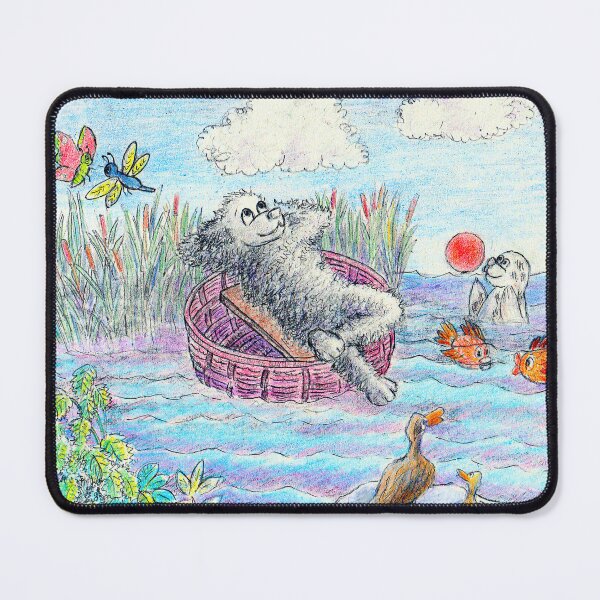 Item preview, Dog Chilling on His Boat designed and sold by TikabooTales.