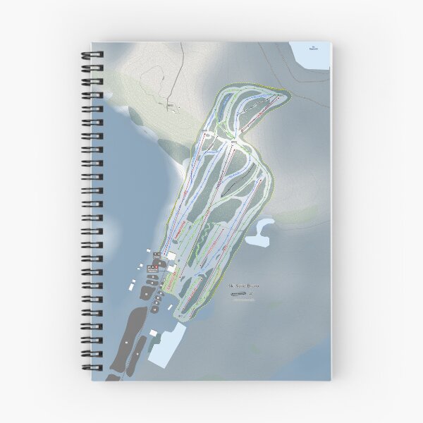 Item preview, Ski Saint-Bruno Resort Trail Map designed and sold by Mapsynergy.