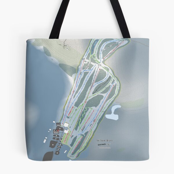 Item preview, Ski Saint-Bruno Resort Trail Map designed and sold by Mapsynergy.