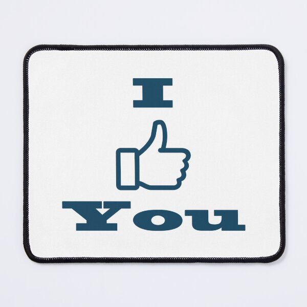 Item preview, I Like You... I Guess: Cute Thumbs Up Tees, Mugs, & Decals for the Reluctant Affectionate designed and sold by Ignorant-Artist.