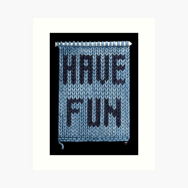 Item preview, Have Fun - Blues designed and sold by ShorelineSally.
