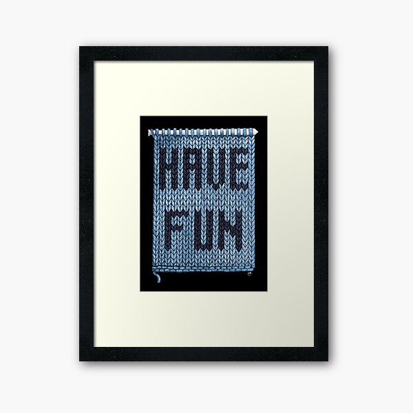 Item preview, Have Fun - Blues designed and sold by ShorelineSally.