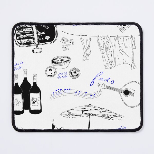 Item preview, Portugal doodles designed and sold by Alliebarnes.