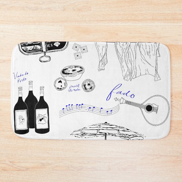 Item preview, Portugal doodles designed and sold by Alliebarnes.