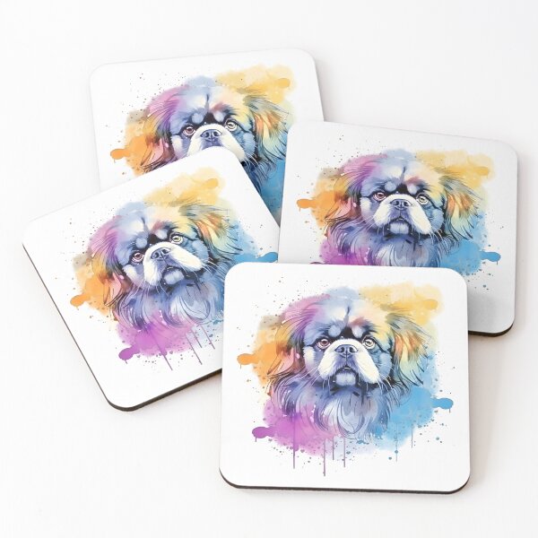Item preview, Pekingese | Colorful Watercolor Design #5 designed and sold by MatsurexDesigns.
