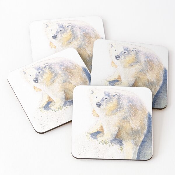 Item preview, Polar bear in contemplation designed and sold by MarieLeRiz-Art.