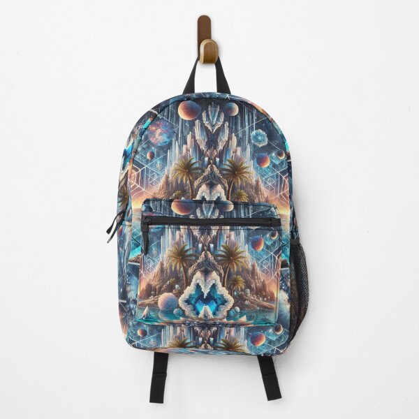 Item preview, Cosmic Crystal Dreamscape: Geometric Wonders and Celestial Beauty designed and sold by Meta2Physical.