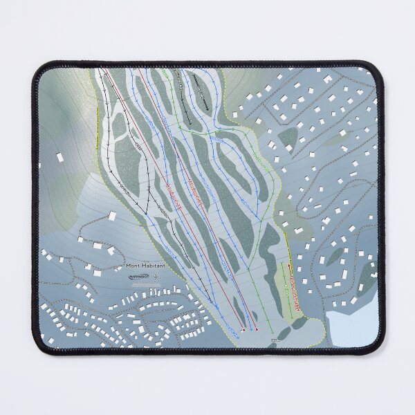 Item preview, Mont Habitant Resort Trail Map designed and sold by Mapsynergy.