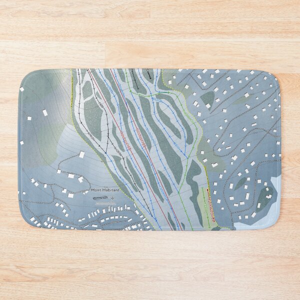 Item preview, Mont Habitant Resort Trail Map designed and sold by Mapsynergy.