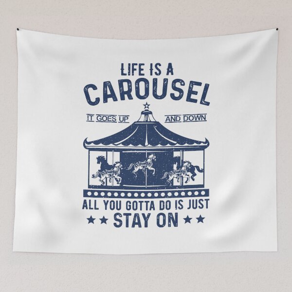 Item preview, Life is a Carousel designed and sold by sifo2024.